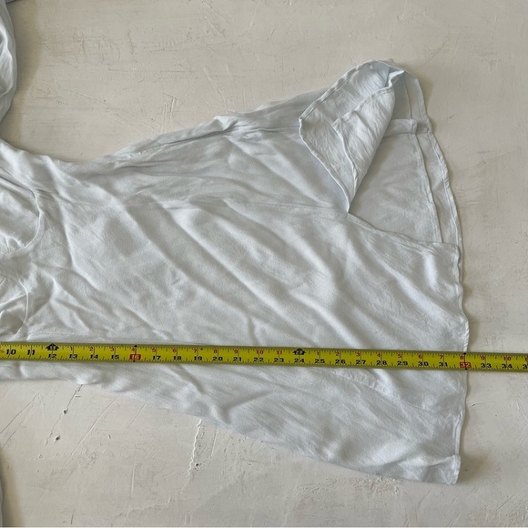 ARITZIA Wilfred Novella Dress Baby Blue Size 4 - Picture 9 of 11